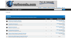 Desktop Screenshot of elvaricocele.com